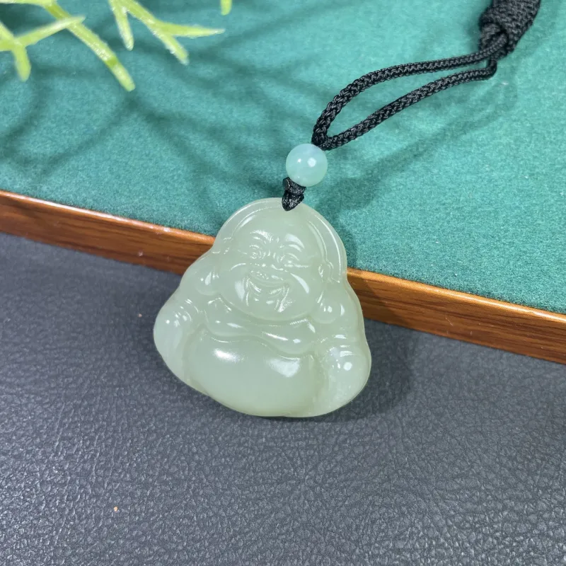 BUDOUXIAOAI Pendants White Jade/Pale Greenish White Jade Women's-3