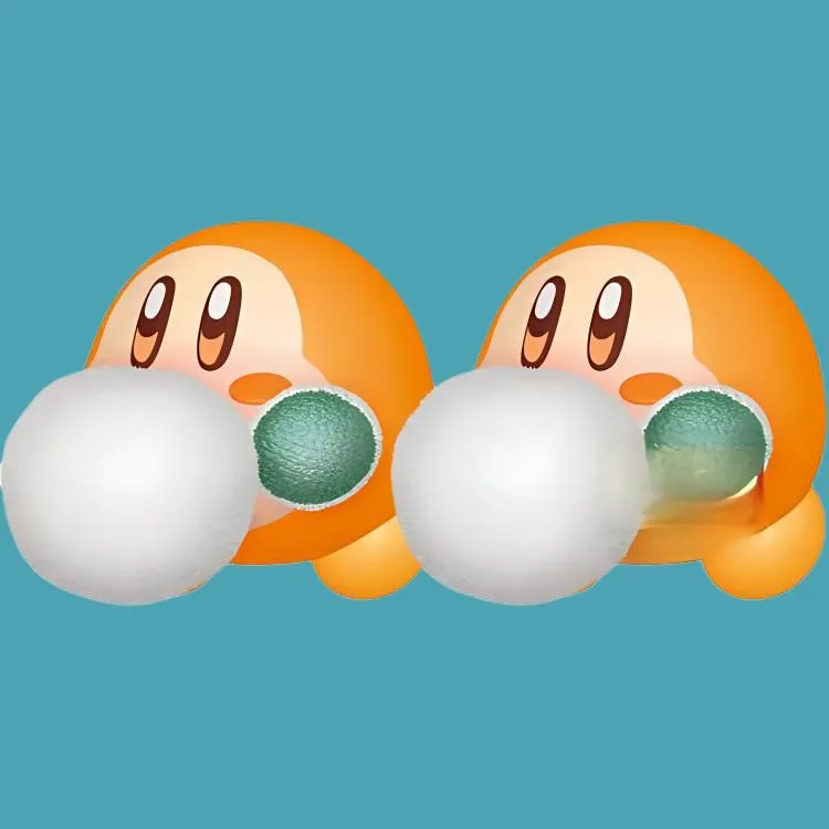 BANPRESTO Waddle Dee Glass Factory Fluffy Puffy MINE Collection Chibi Figures 4cm-2