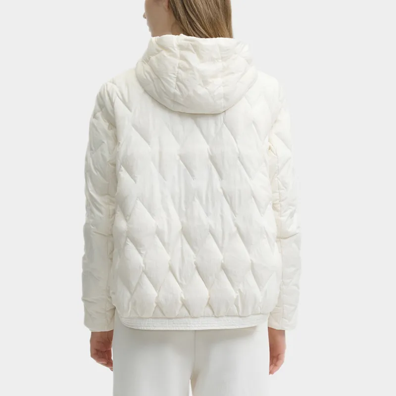 FILA Down Jacket Women's Oatmeal Beige-3