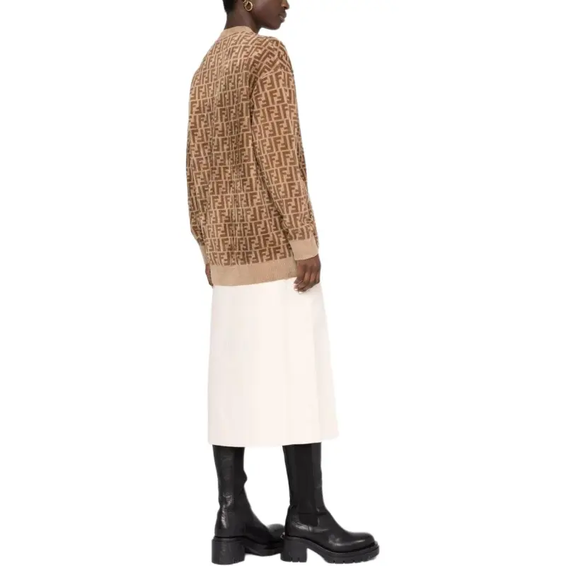 FENDI Knitwear Women's Brown-4