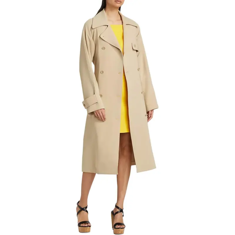 MICHAEL KORS MMK Coat Women's Khaki-1