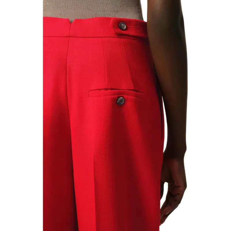 AMIPARIS High waist Wide leg Trousers-4