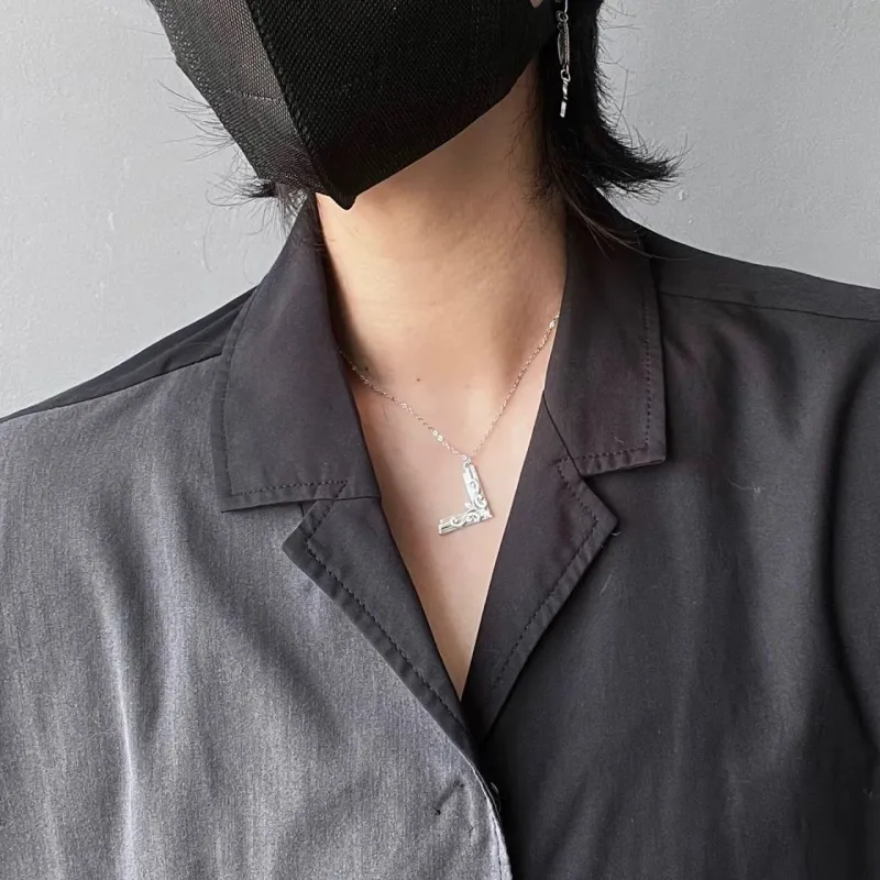 CIGA LONG S925 Silver Necklaces Unisex Boyfriend And Girlfriend-8