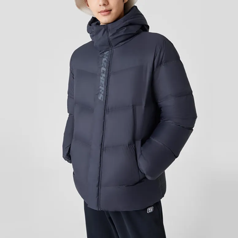 Skechers Down Jackets Unisex Odyssey Gray/026R-2