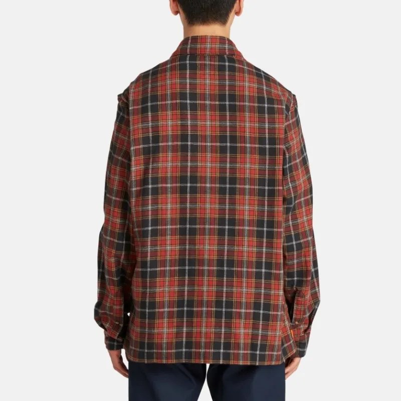 Timberland Shirt Men's Black Red-5