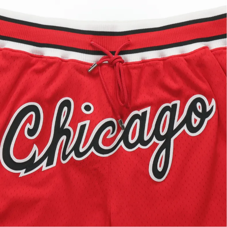 Mitchell & Ness x Just Don Basketball Shorts Unisex Red-3