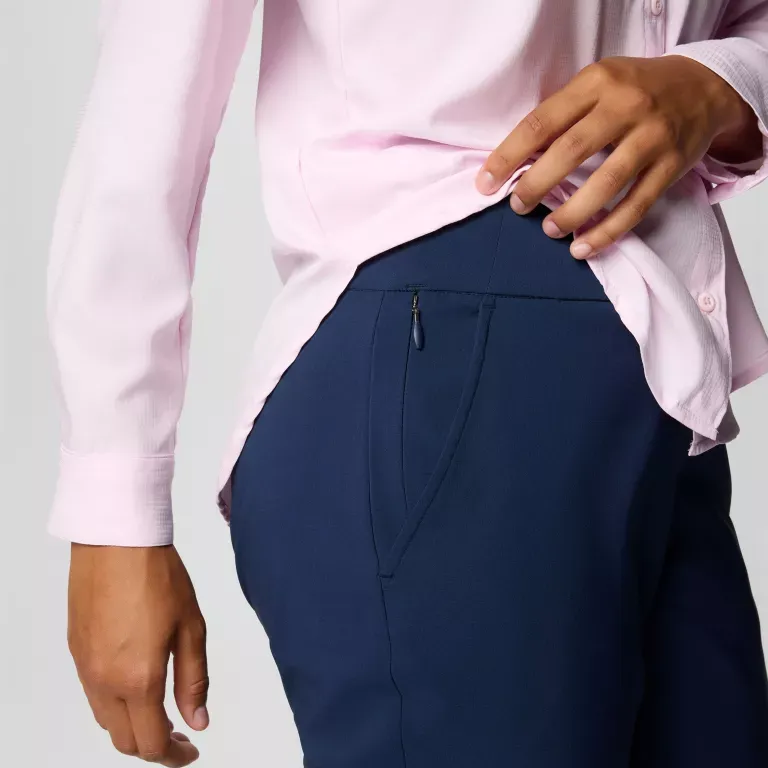 Columbia All Seasons™ Bootcut Pants Casual Pants Women's Marine Blue-2