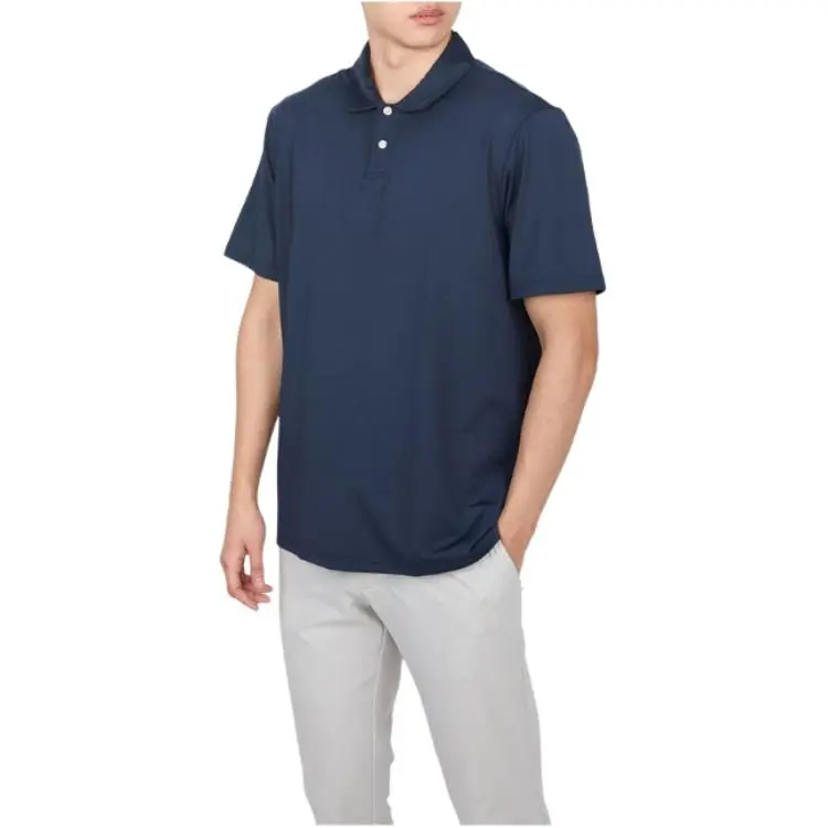 Malbon Golf Polo Shirt Men's Marine Blue-2
