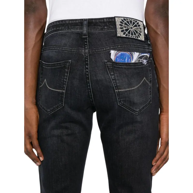 JACOB COHEN Bard Mid Rise Jeans-4