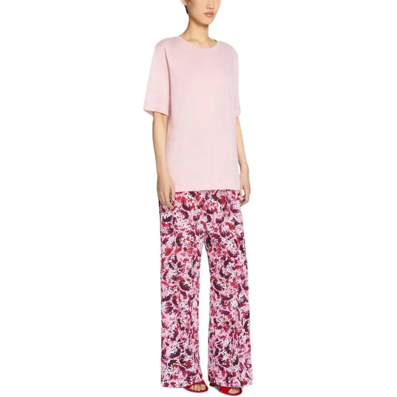 DRIES VAN NOTEN Graphic print Trousers-3