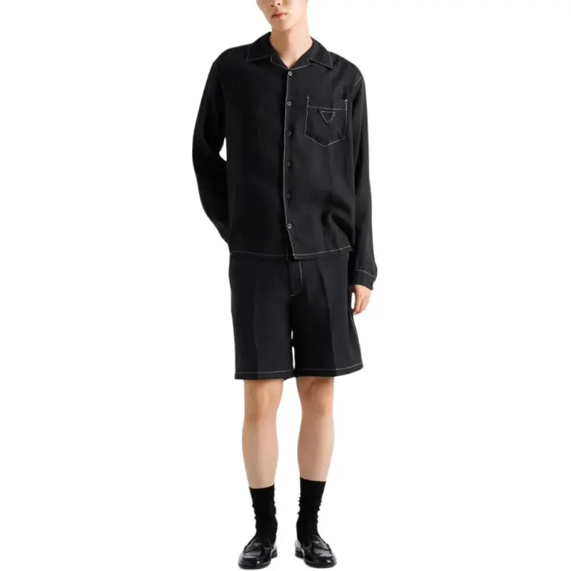 PRADA Linen Shirt-1