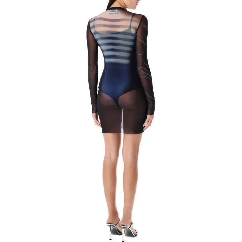 Jean Paul Gaultier Le Male Printed Dress-1