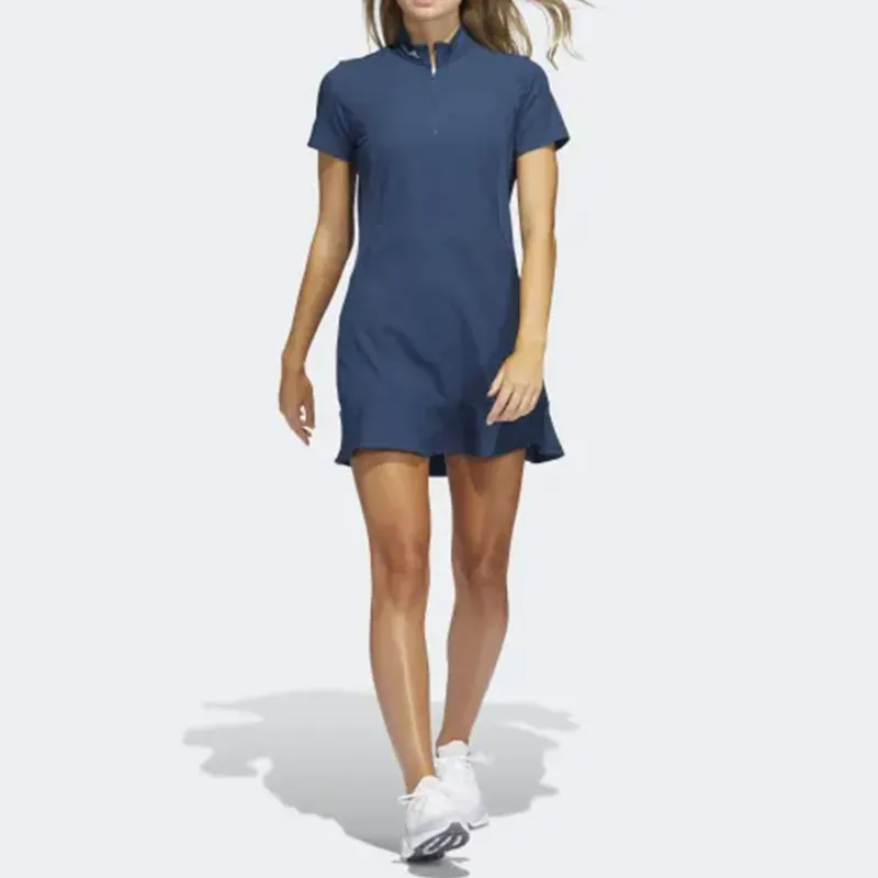 Adidas Short-Sleeved Dresses Women's Navy-2