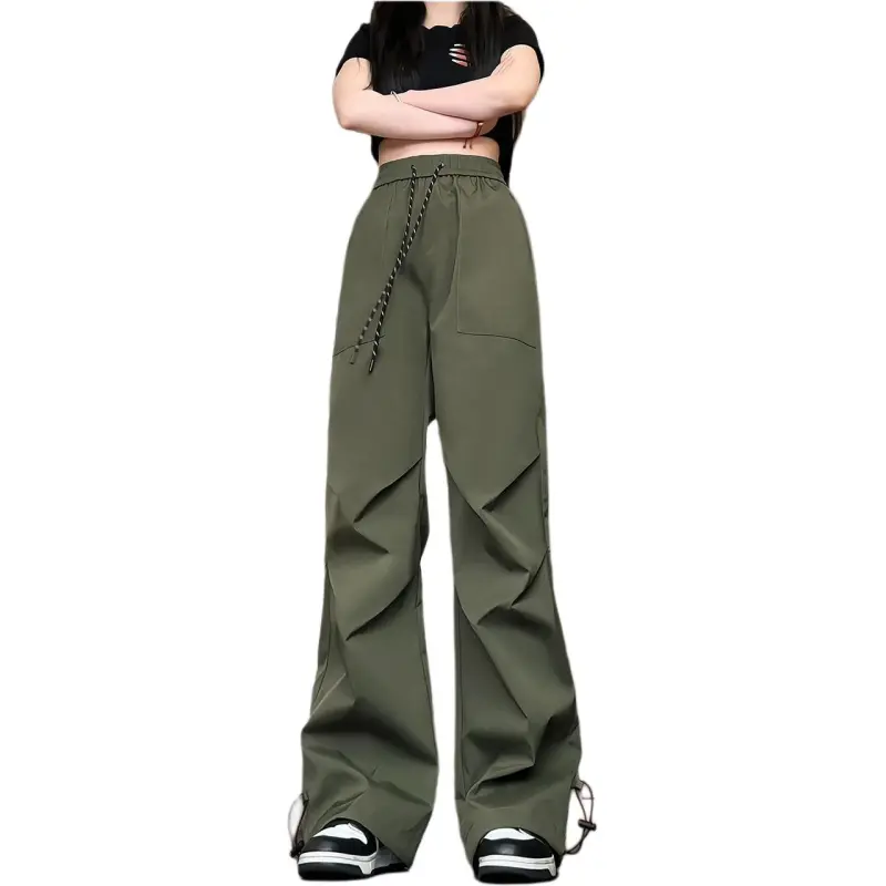BEAR UNION Casual Pants Unisex Black-9