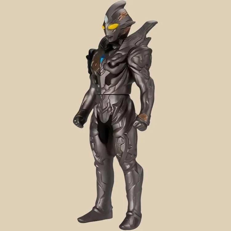 BANDAI Ultraman Hero Collection Toy Soft Vinyl Dark Ultraman Scale Figures 14cm-3