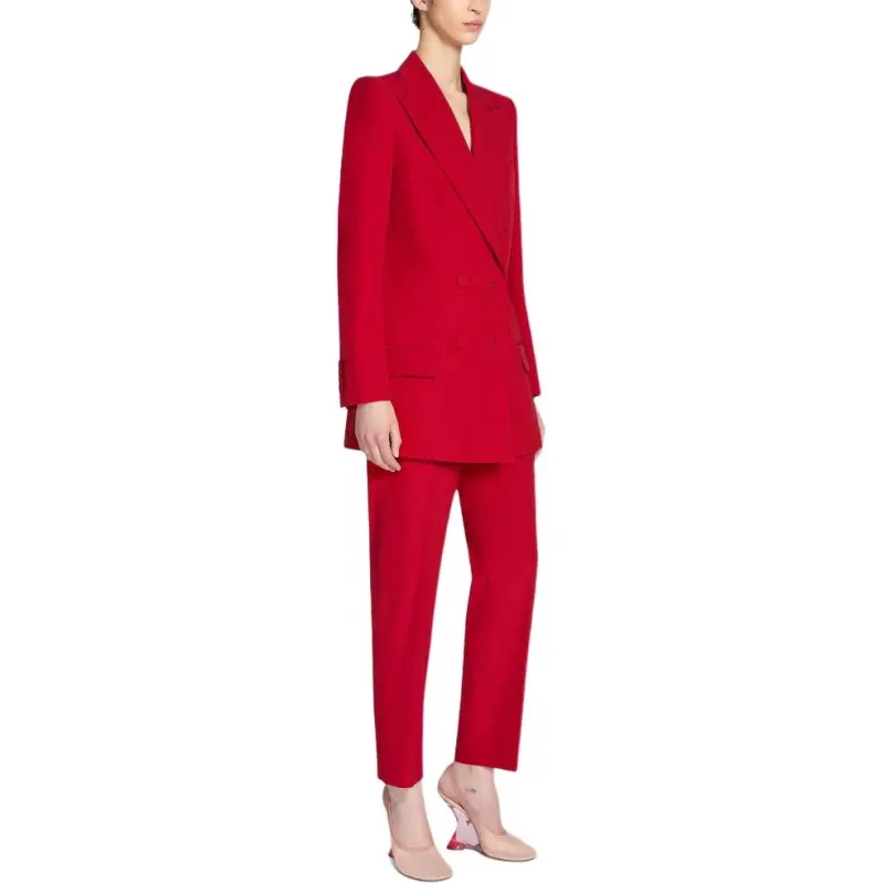 DRIES VAN NOTEN Wool Trousers-3