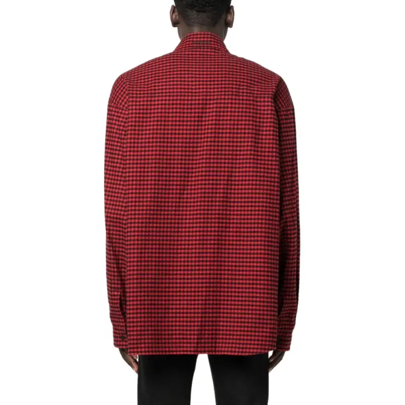 Balenciaga Shirts Men Red-3