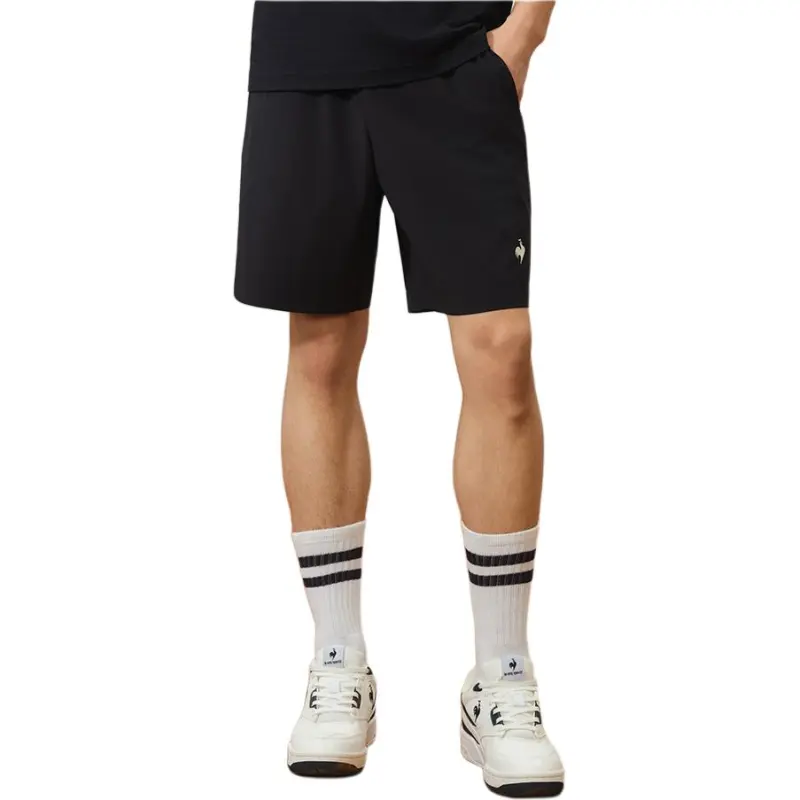 Le Coq Sportif Casual Shorts Men's Dazzle Black-2