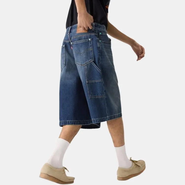 Levis Denim Shorts Men Blue-3