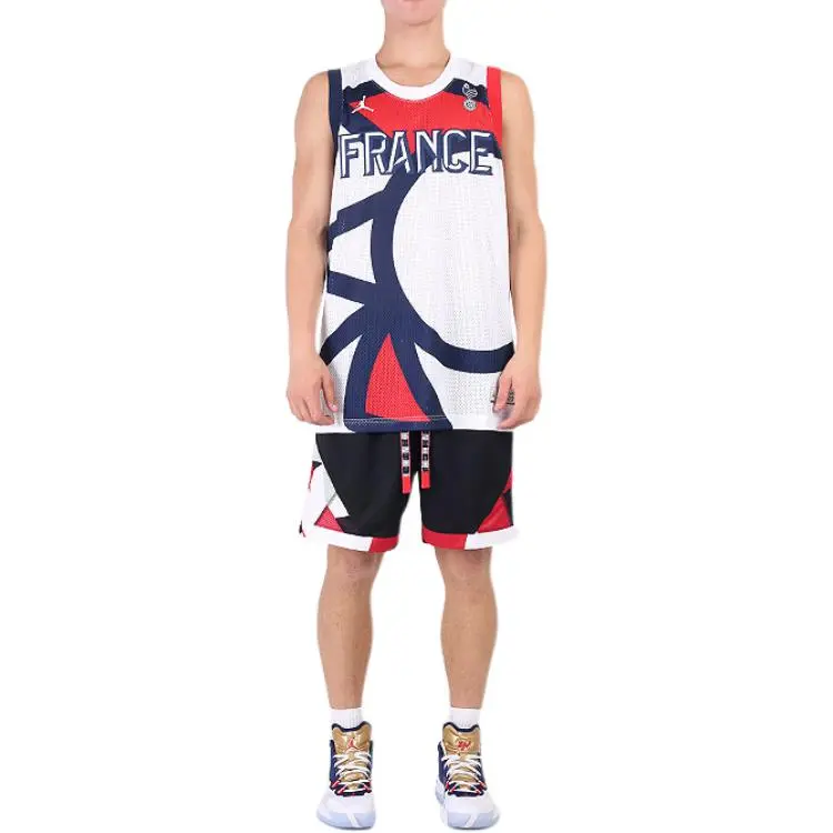 Jordan France Jumpman Jersey-2