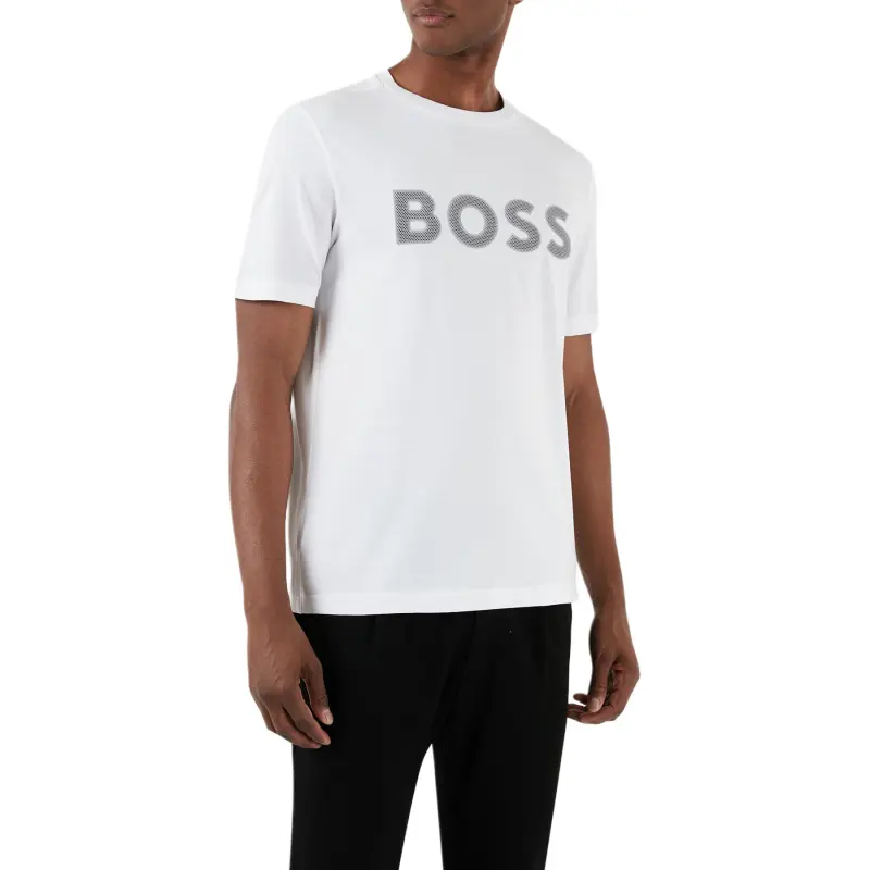 HUGO BOSS Logo appliqué T shirt-3