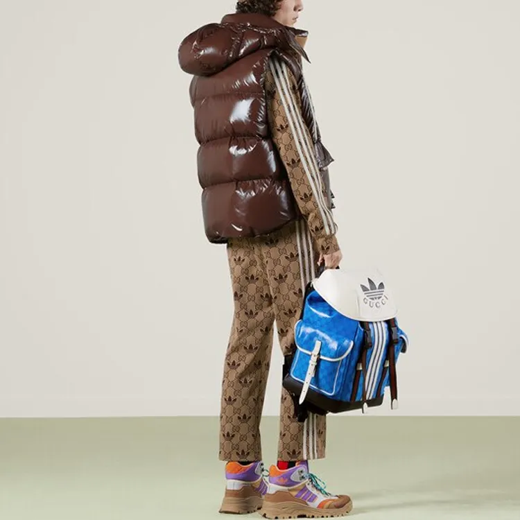 GUCCI X Adidas Gg Trefoil Zip Jacket-3