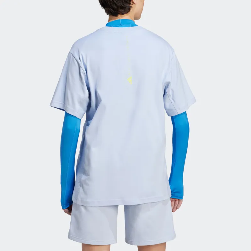 Adidas x Stella McCartney T Shirt Unisex Light Blue-4