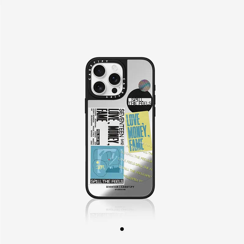 CASETIFY TPU+PC Material Patchwork Label Phone Cases Compatible With IPhone 15/16 Collection Trendy-5