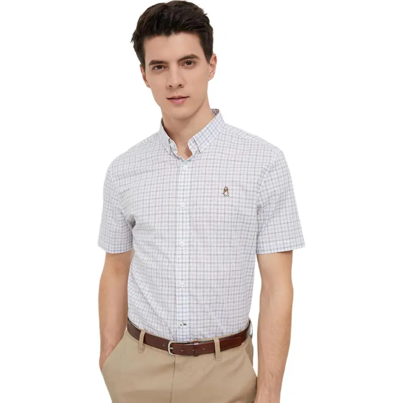 Hush Puppies Shirt Men's Medium Green-1