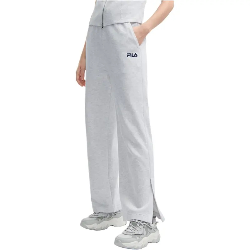 FILA Casual Pants Women's Light Pale Heather Gray-1
