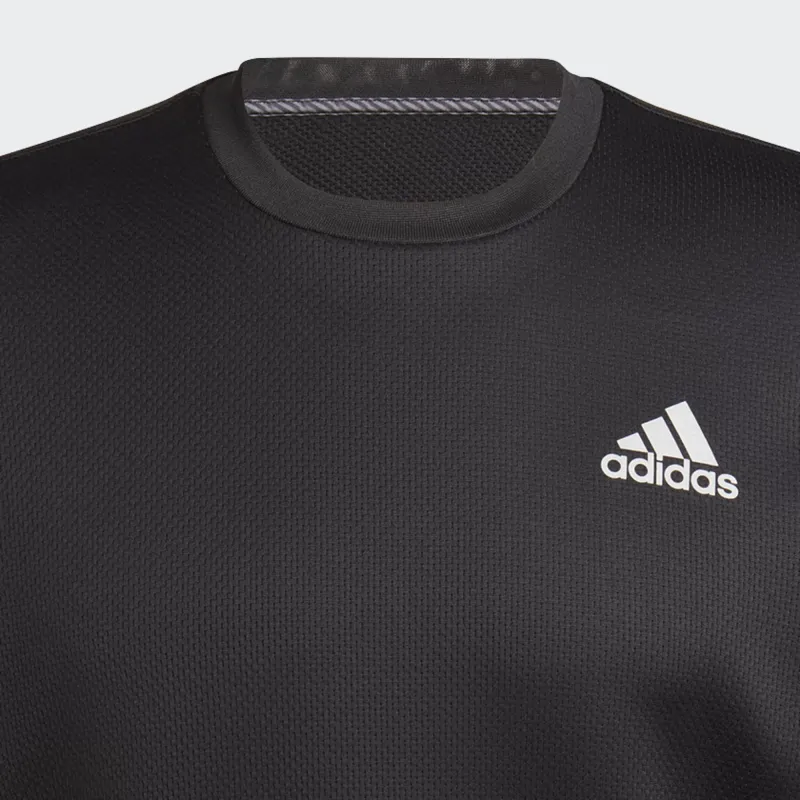 Adidas Free Shipping With AdiClub Own The Run Colorblock Sweatshirt-1
