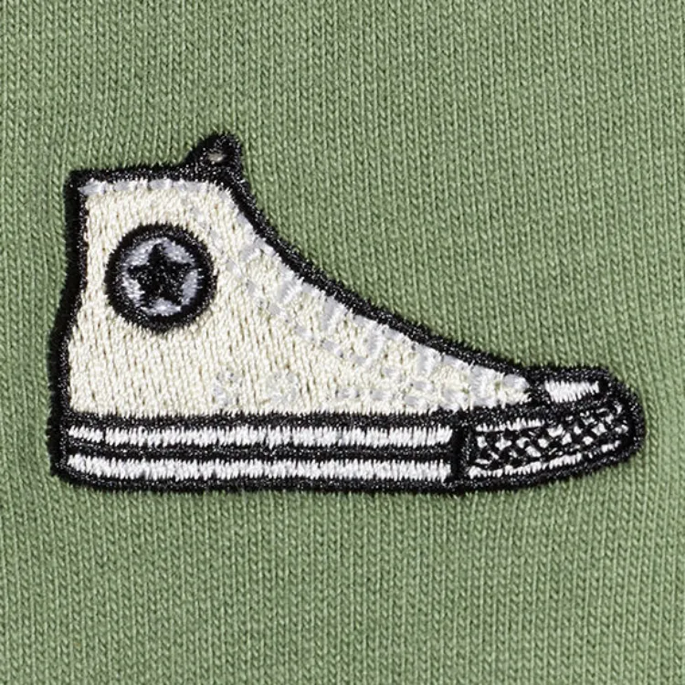 Converse Go To Loose Fit Sneaker Patch T Shirt-2
