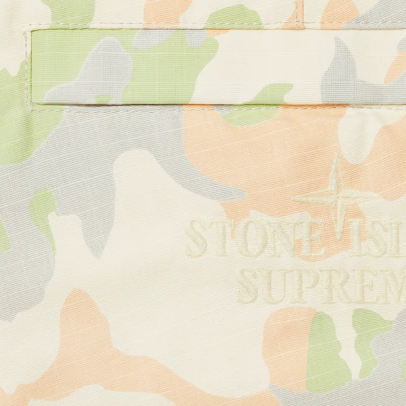 Supreme Stone Island Reactive Ice Camo Ripstop Cargo Pant-8