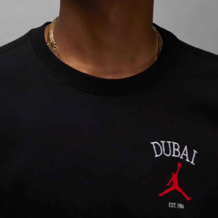 Jordan Dubai T Shirt Men's Black-3