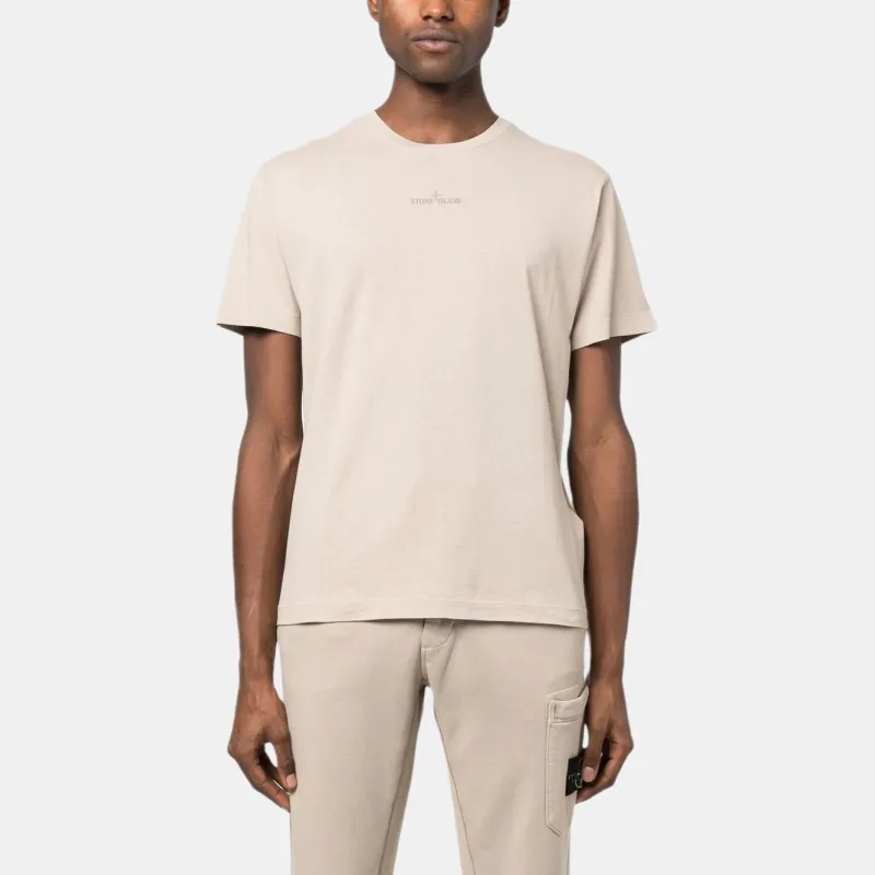 STONE ISLAND T Shirts Men Dove Gray-2
