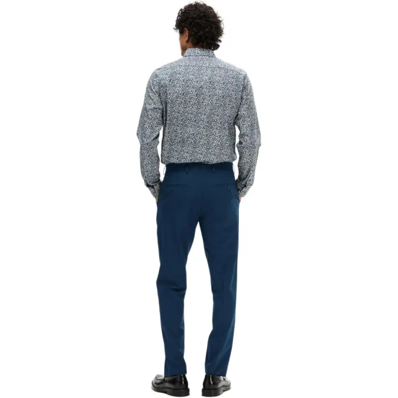 SELECTED Casual Pants Men's Blue-6