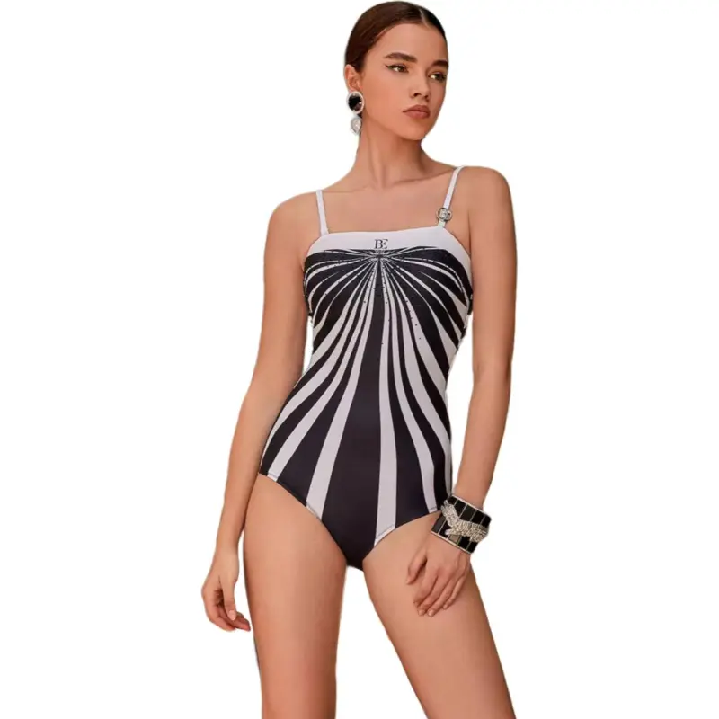 BALNEAIRE One piece Swimsuit Women's Black-3