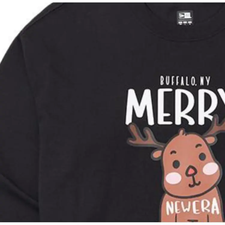 New Era FW23 Sweatshirt Unisex Black-2
