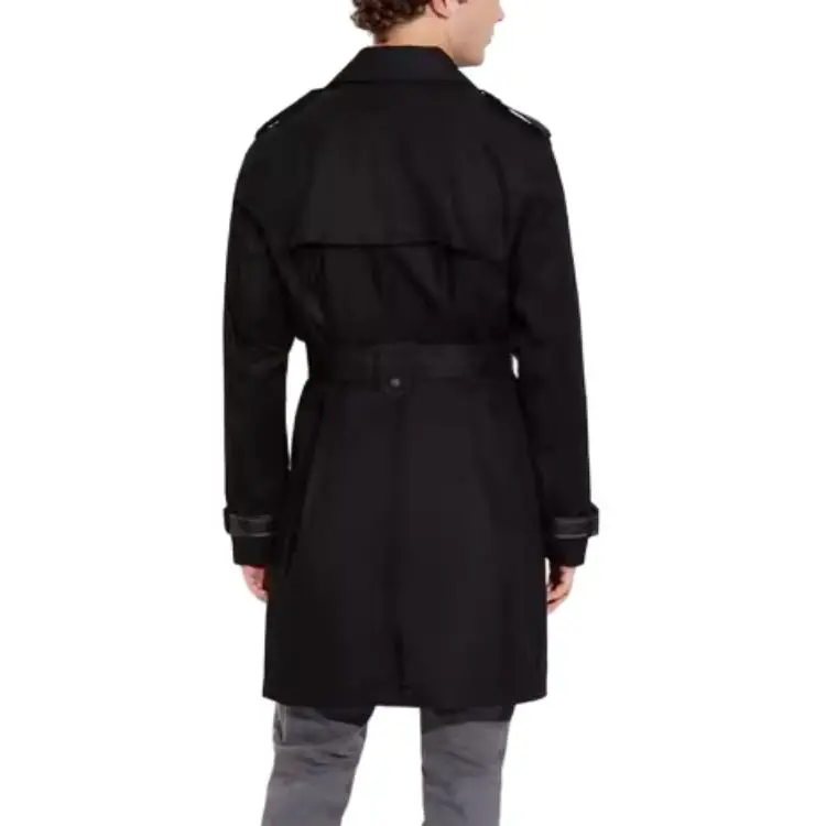 COACH Trench Coat Men's Marine Blue-2