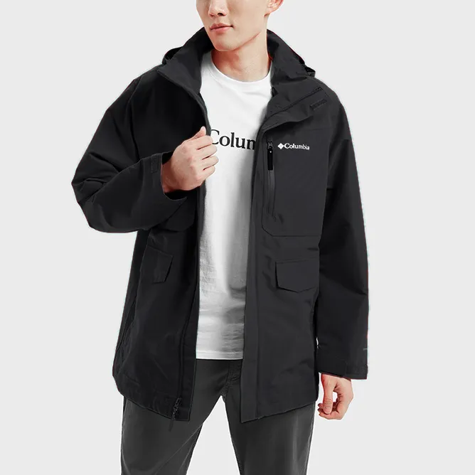 Columbia City Outdoor Collection Water-Resistant Windproof Wear-Resistant Windbreaker Jacket Men's-2