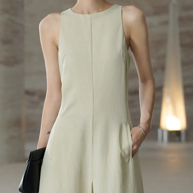 COMMON VALUE 'Zen Pāra' Sleeveless Dress Women's-5