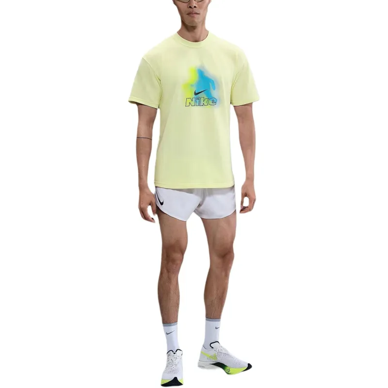 Nike Max90 Running T Shirt Men's Glow In The Dark Green-1