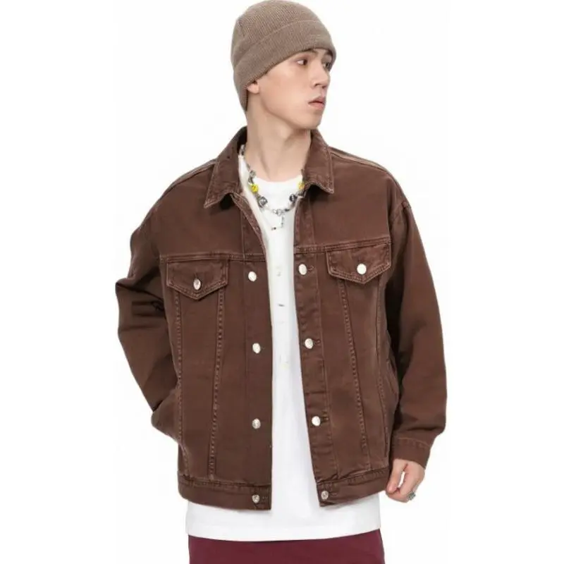 TESTUNG Denim Jackets Men-29