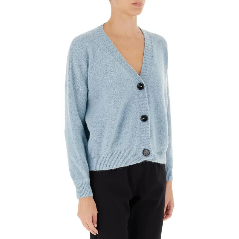 WEEKEND MaxMara V Neck Buttoned Cardigan-4