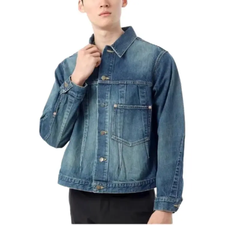 Needles Denim Jacket Men's Blue-2