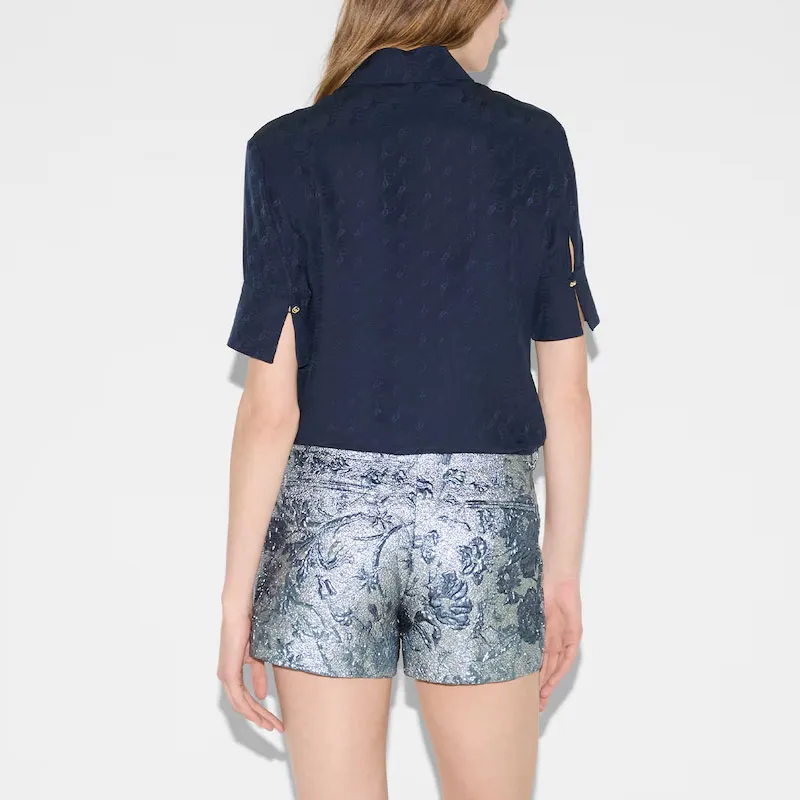 GUCCI Shirts Women's Blue-2