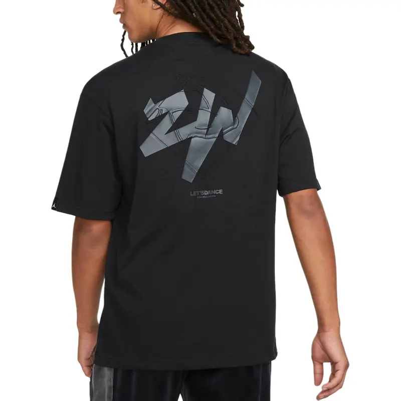 Jordan Playera De Manga Corta Para Hombre T-Shirt Men's Black/Dark Smoke Gray/Smoke Gray-1