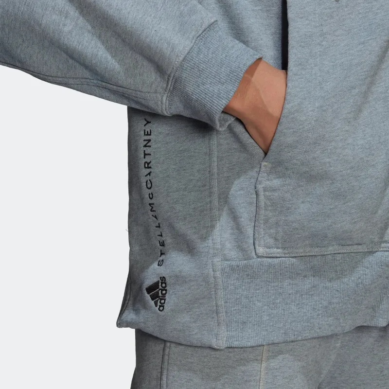 adidas By Stella McCartney Logo-embroidered Zip-up Hoodie-4