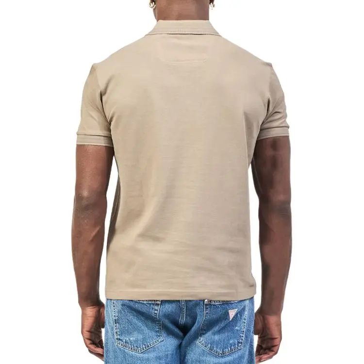 HUGO BOSS Polo Shirt Men's Beige Yellow-1