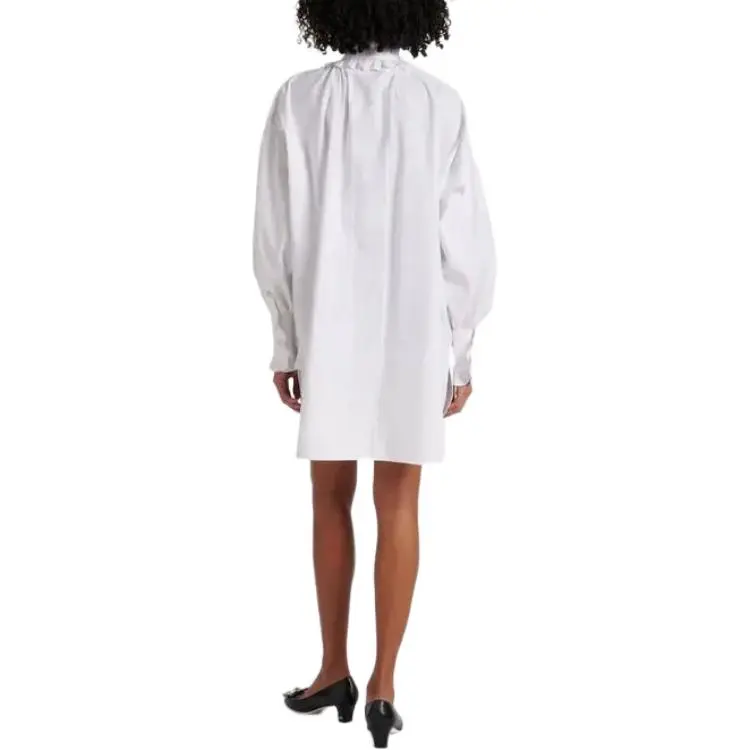 Valentino Ruffled Long Sleeved Mini Dress-3